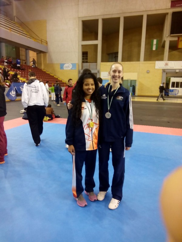 Yasmarlín Báez, oro en el VI Open Internacional de Andalucía.